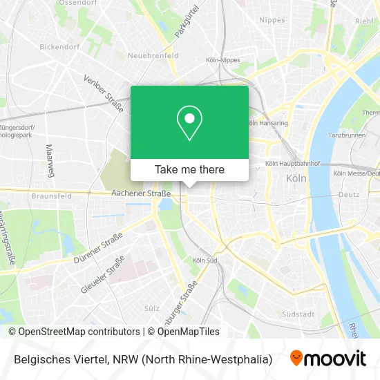 Карта Belgisches Viertel