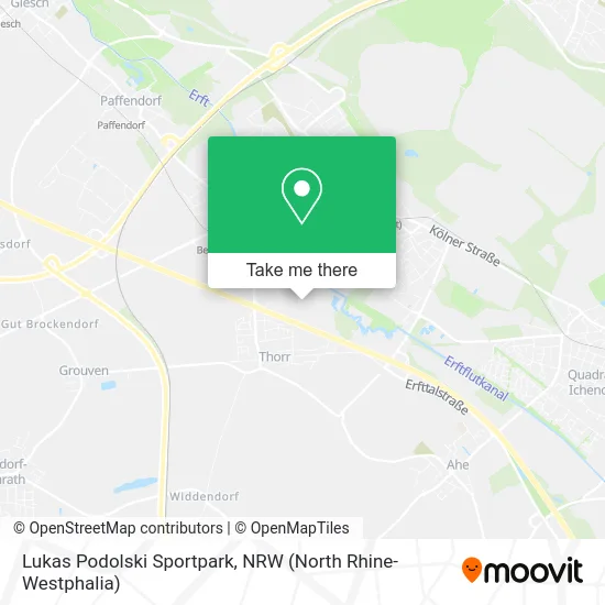 Карта Lukas Podolski Sportpark