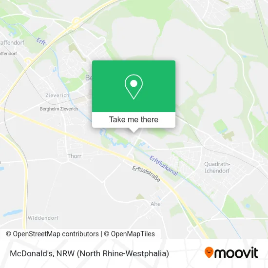 Карта McDonald's