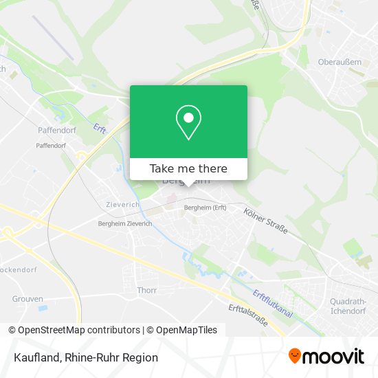 Kaufland map