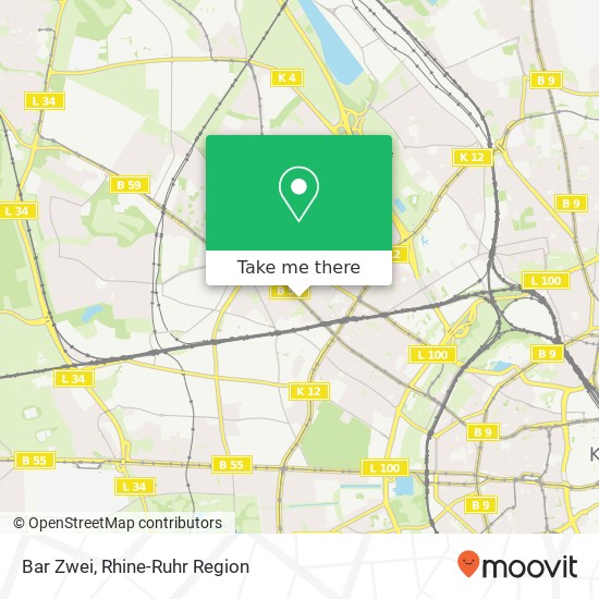 Bar Zwei map