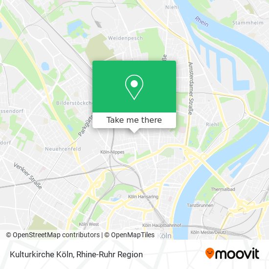 Kulturkirche Köln map