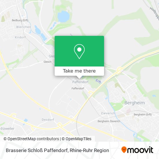 Brasserie Schloß Paffendorf map