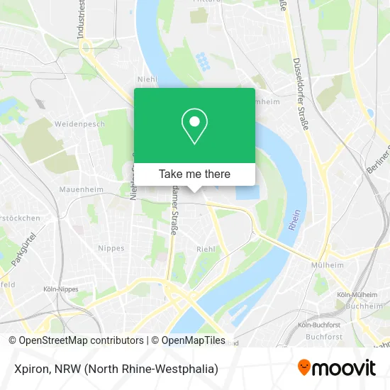 Xpiron map