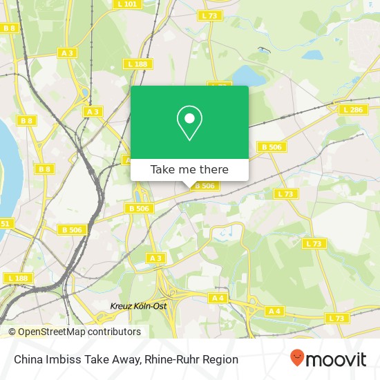 China Imbiss Take Away map