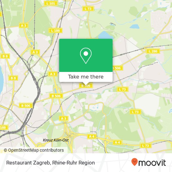 Карта Restaurant Zagreb