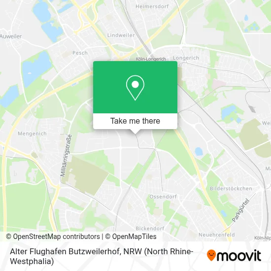 Alter Flughafen Butzweilerhof map