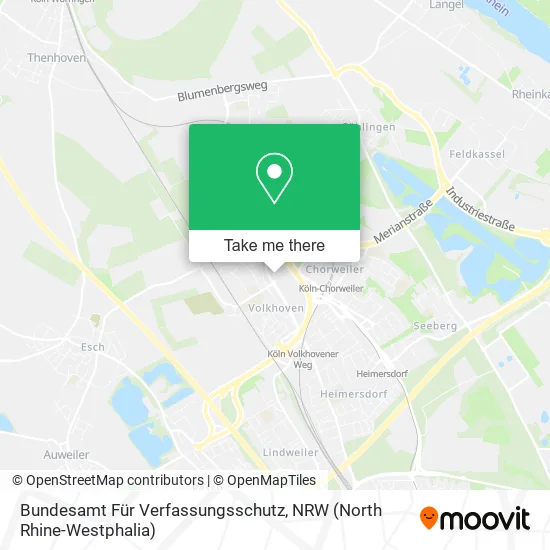 Карта Bundesamt Für Verfassungsschutz