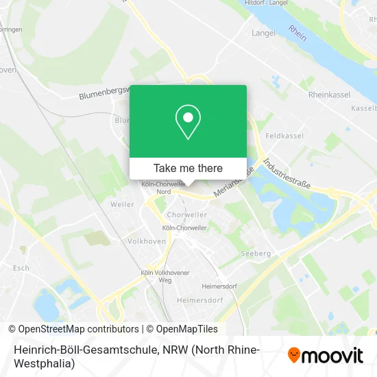 Карта Heinrich-Böll-Gesamtschule
