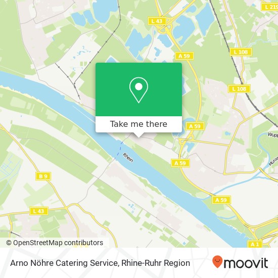 Карта Arno Nöhre Catering Service