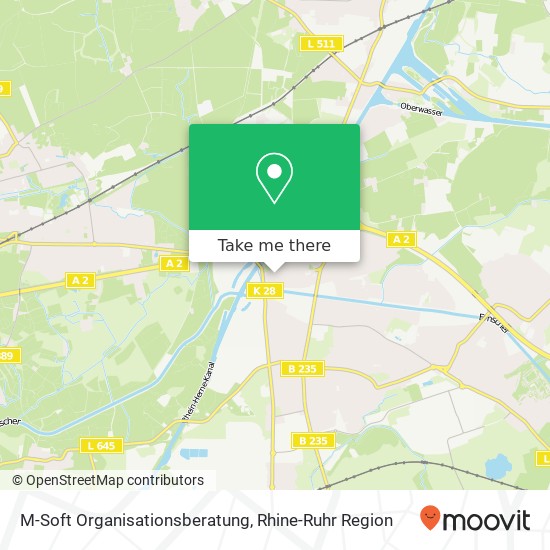 M-Soft Organisationsberatung map