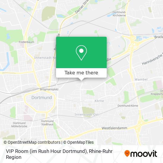 VIP Room (im Rush Hour Dortmund) map