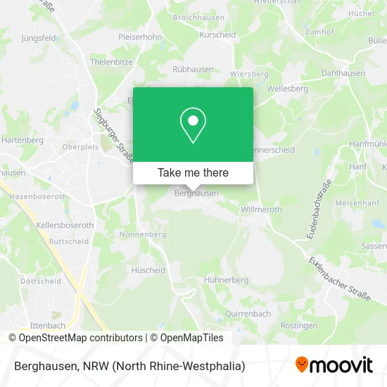 Berghausen map