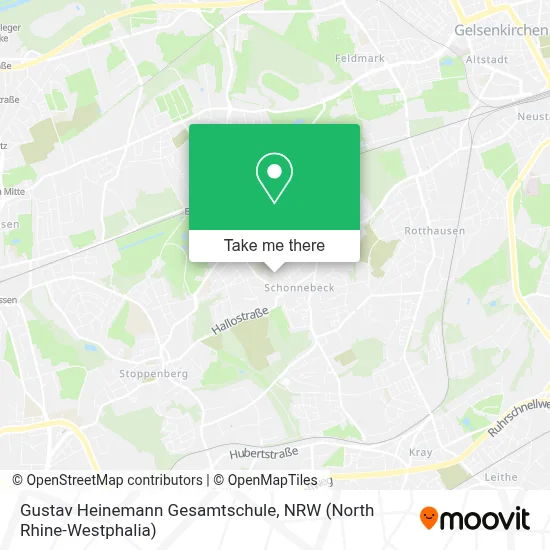 Gustav Heinemann Gesamtschule map