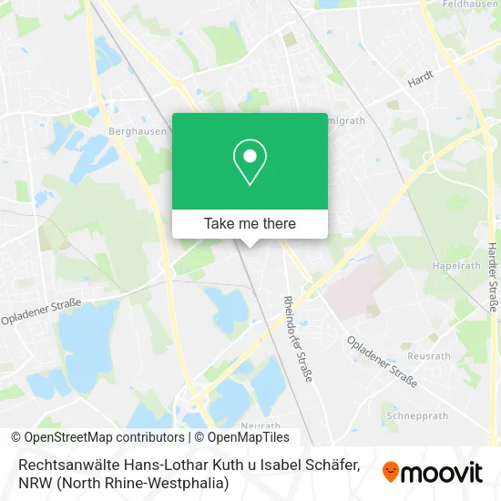 Rechtsanwälte Hans-Lothar Kuth u Isabel Schäfer map