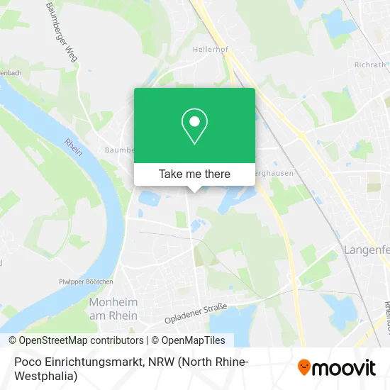 Poco Einrichtungsmarkt map