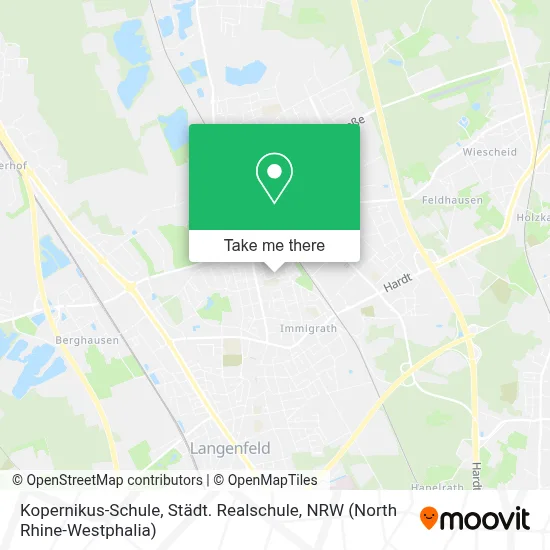 Kopernikus-Schule, Städt. Realschule map