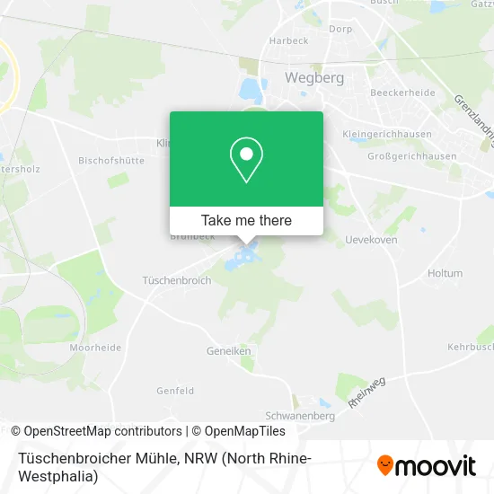 Карта Tüschenbroicher Mühle