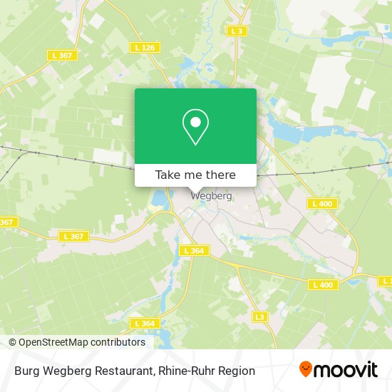 Burg Wegberg Restaurant map