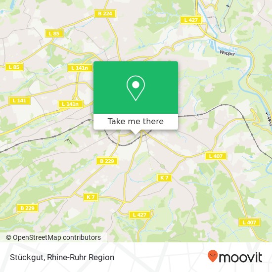 Stückgut map