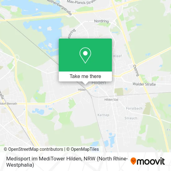 Карта Medisport im MediTower Hilden