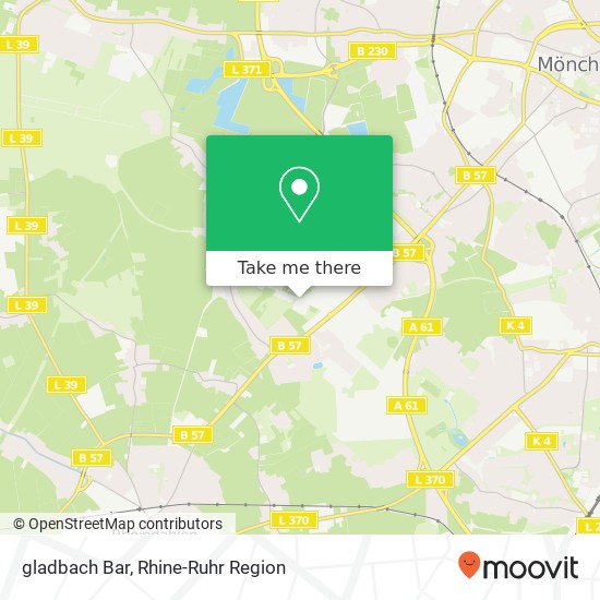 gladbach Bar map