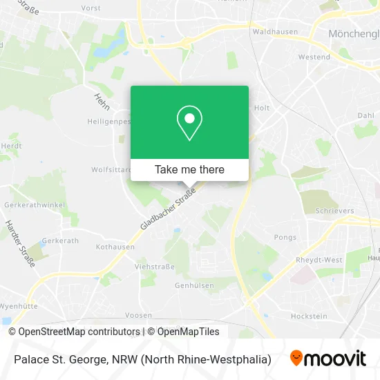 Карта Palace St. George