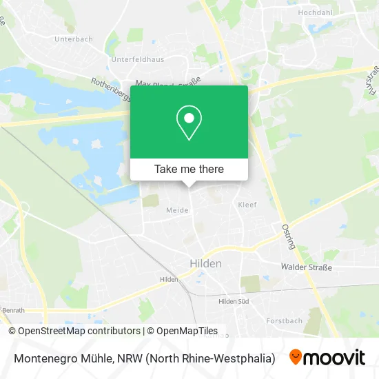 Карта Montenegro Mühle