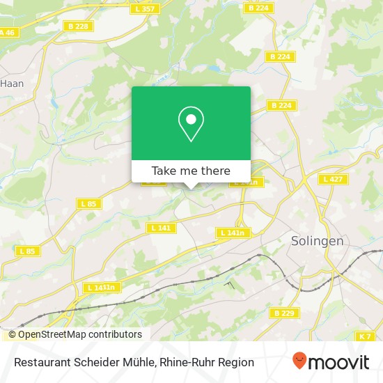 Карта Restaurant Scheider Mühle