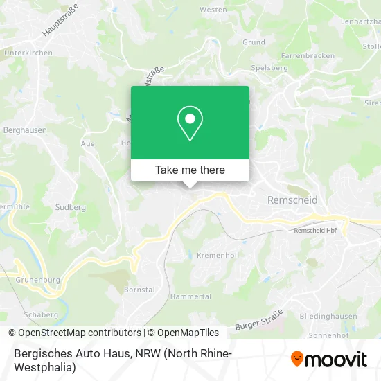 Bergisches Auto Haus map