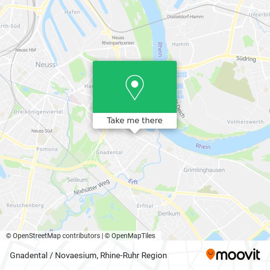 Gnadental / Novaesium map
