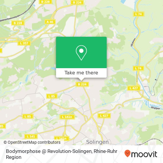 Bodymorphose @ Revolution-Solingen map