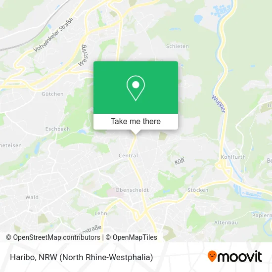 Haribo map