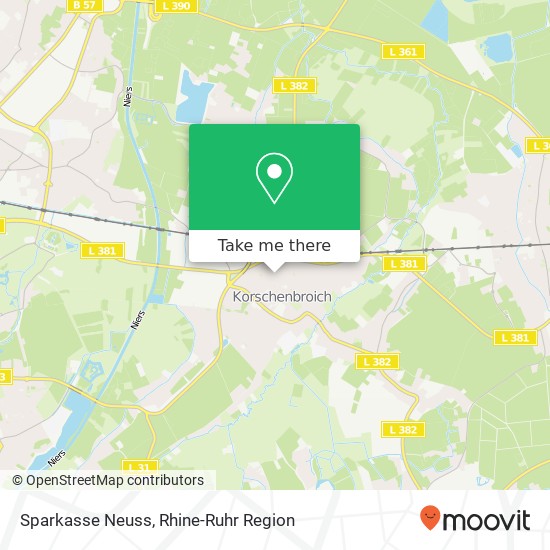 Sparkasse Neuss map