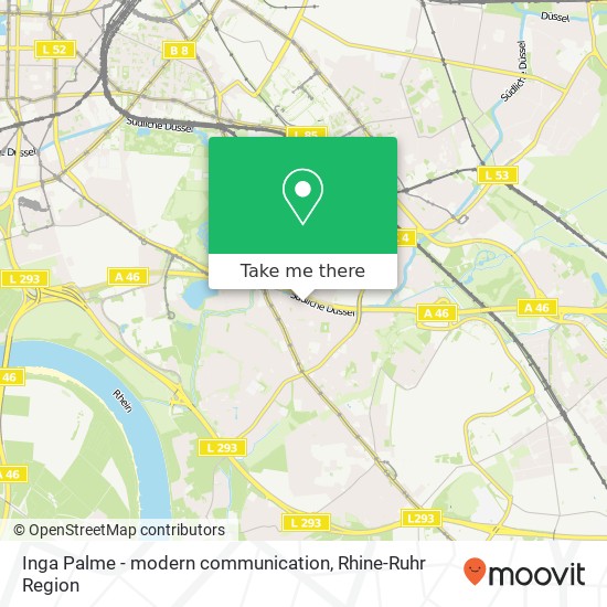 Inga Palme - modern communication map