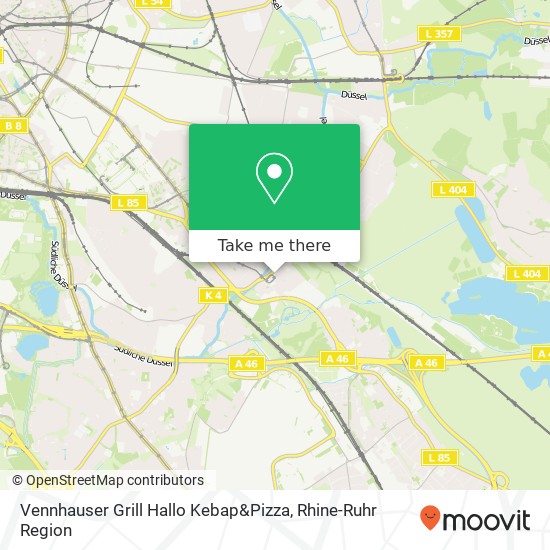 Vennhauser Grill Hallo Kebap&Pizza map