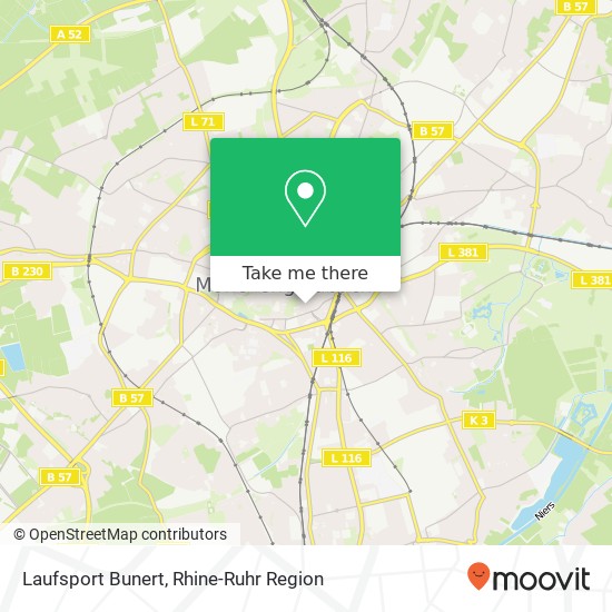 Laufsport Bunert map