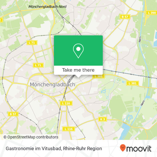 Gastronomie im Vitusbad map