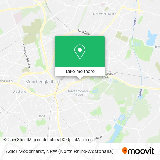 Карта Adler Modemarkt