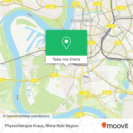 Physiotherapie Kraus map