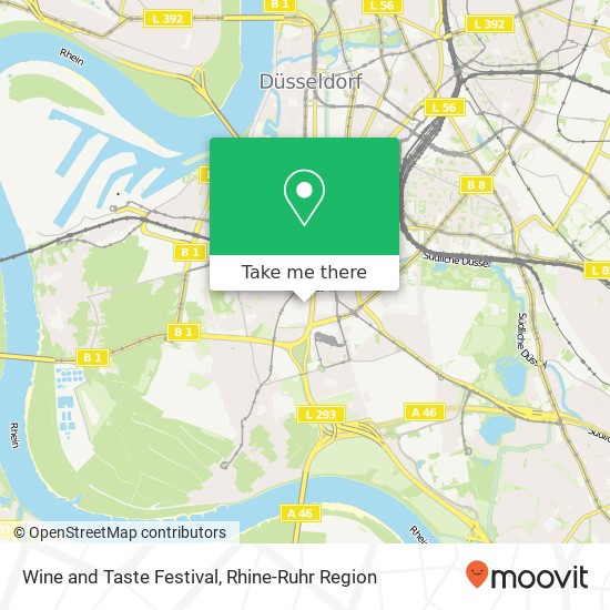 Wine and Taste Festival map