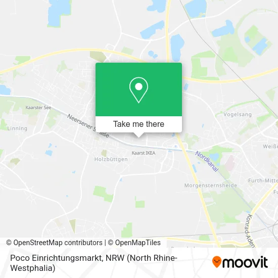 Карта Poco Einrichtungsmarkt