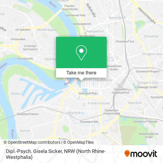 Карта Dipl.-Psych. Gisela Sicker