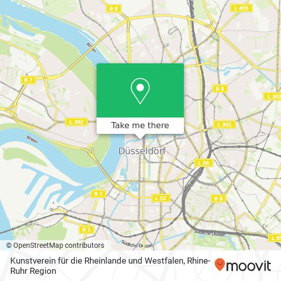 Kunstverein für die Rheinlande und Westfalen map