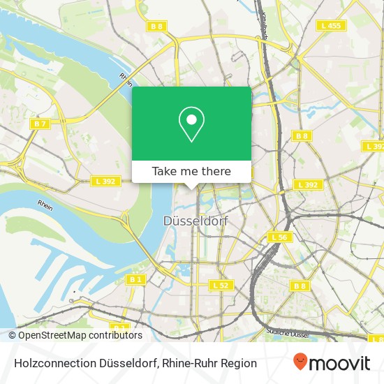 Карта Holzconnection Düsseldorf