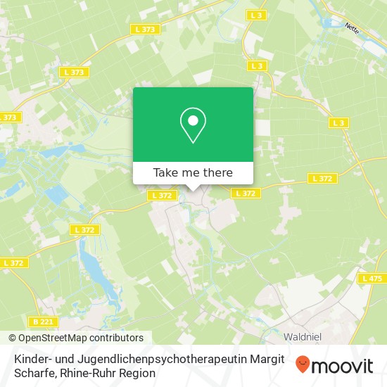 Kinder- und Jugendlichenpsychotherapeutin Margit Scharfe map