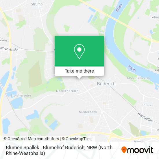 Blumen Spallek | Blumehof Büderich map