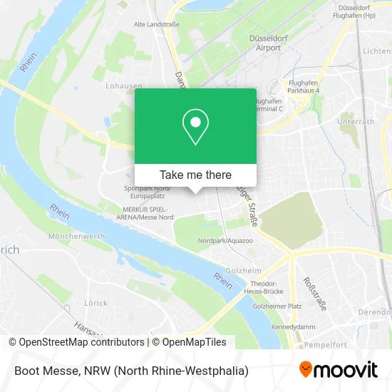 Карта Boot Messe