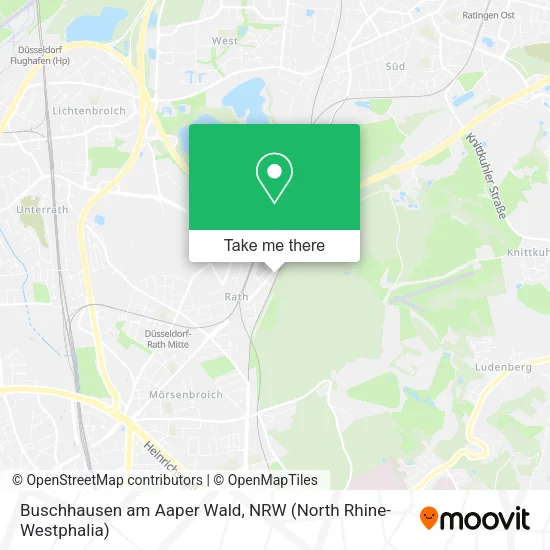Карта Buschhausen am Aaper Wald