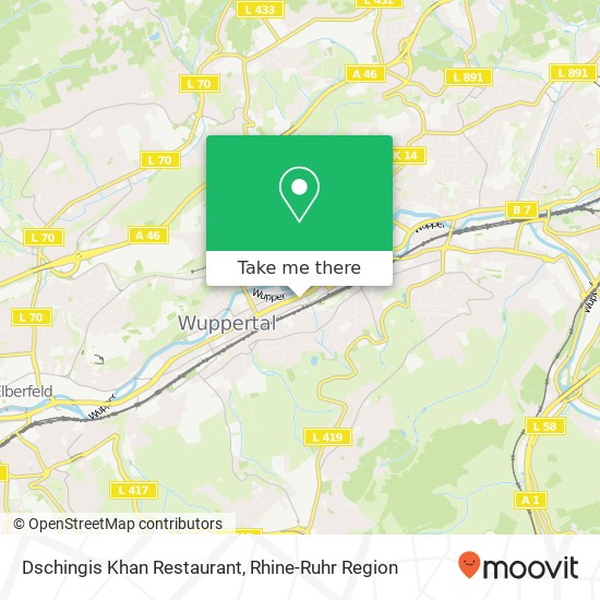 Dschingis Khan Restaurant map